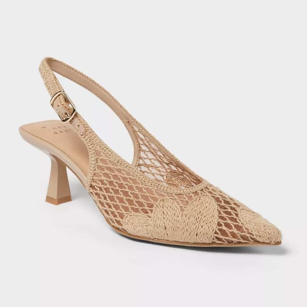 Women's Heels by A New Day Emmy Light Taupe Size 8 New Without Tags